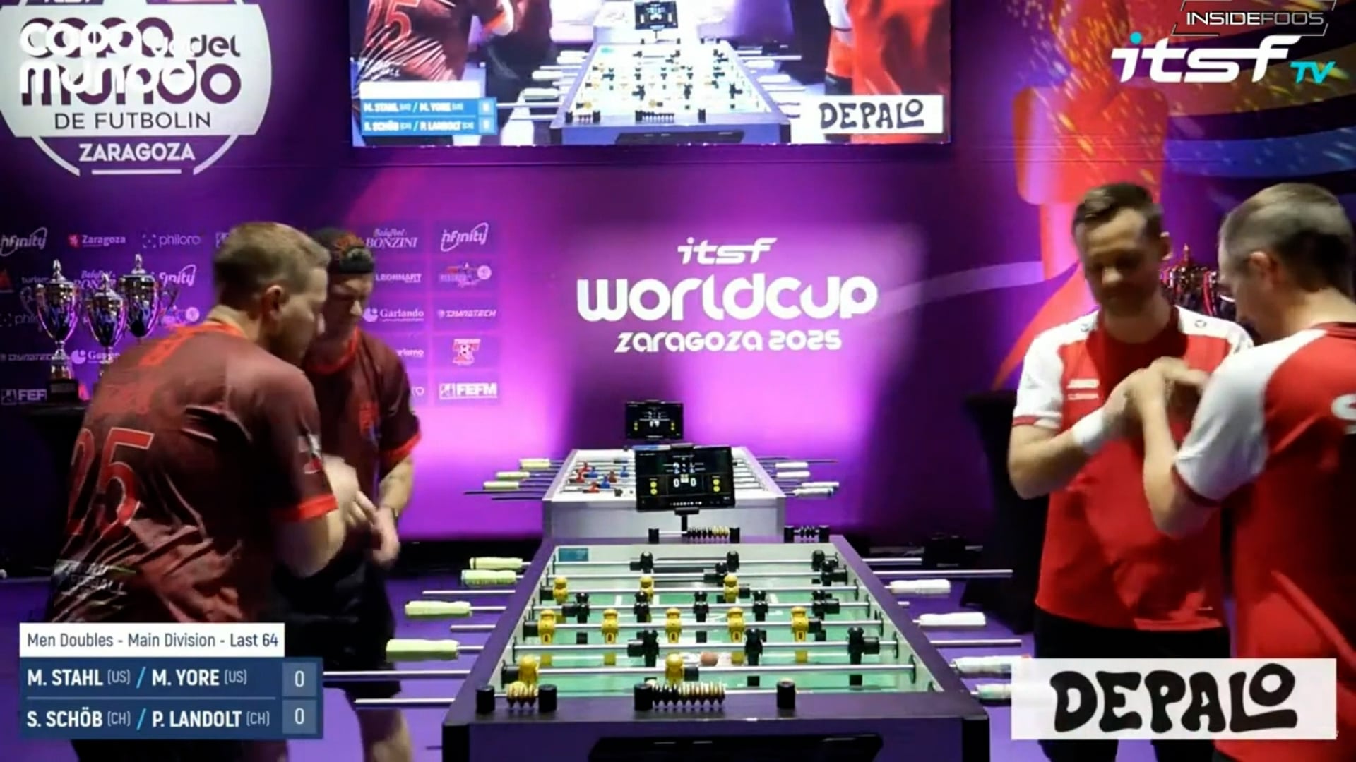 M. Stahl/M. Yore vs. S. Schob/P. Landolt | Men Doubles Last 64
