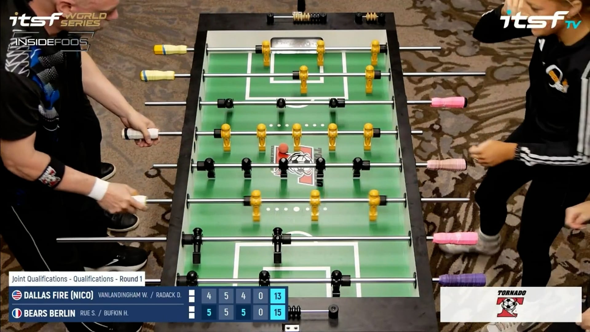 ITSF League Joint Qualifications | Dallas Fire vs Berlin Bears Round 1 Element 4