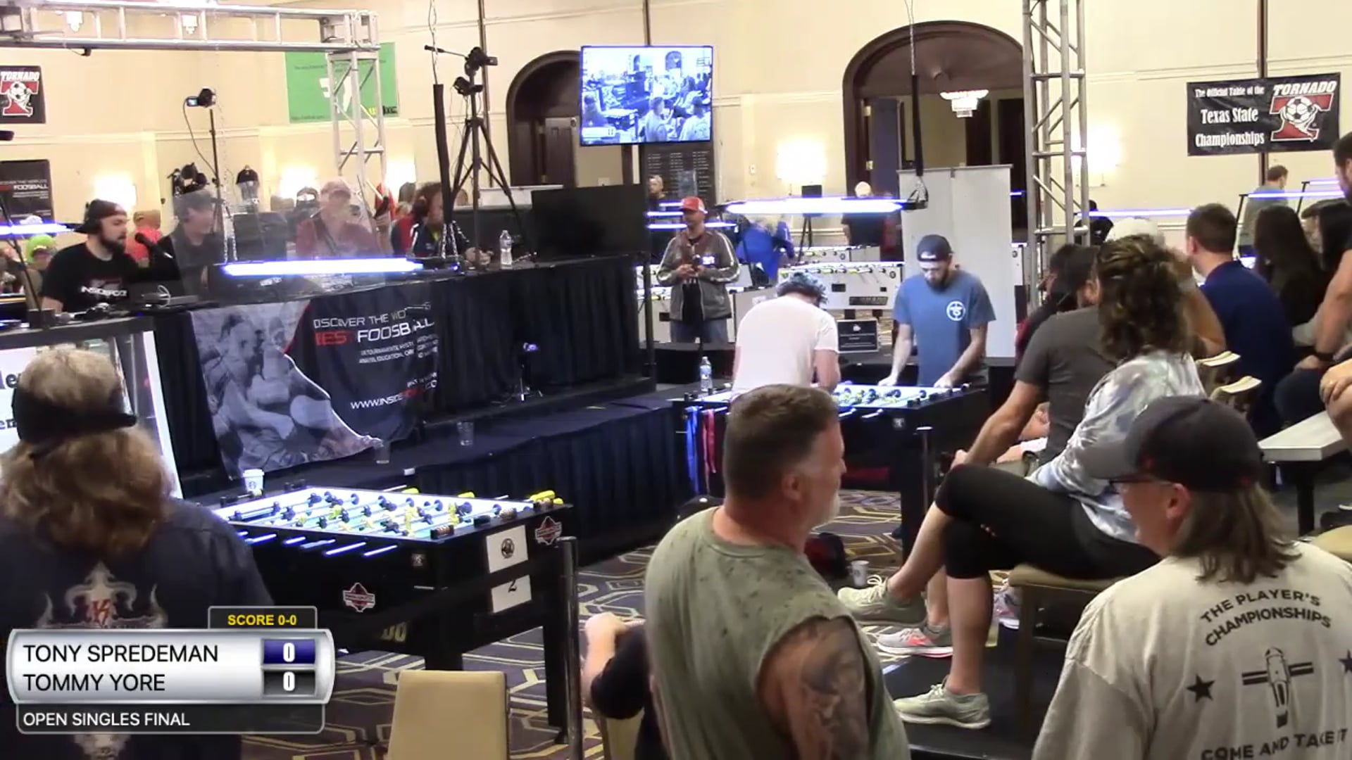 Tony Spredeman vs. Tommy Yore | Open Singles Final