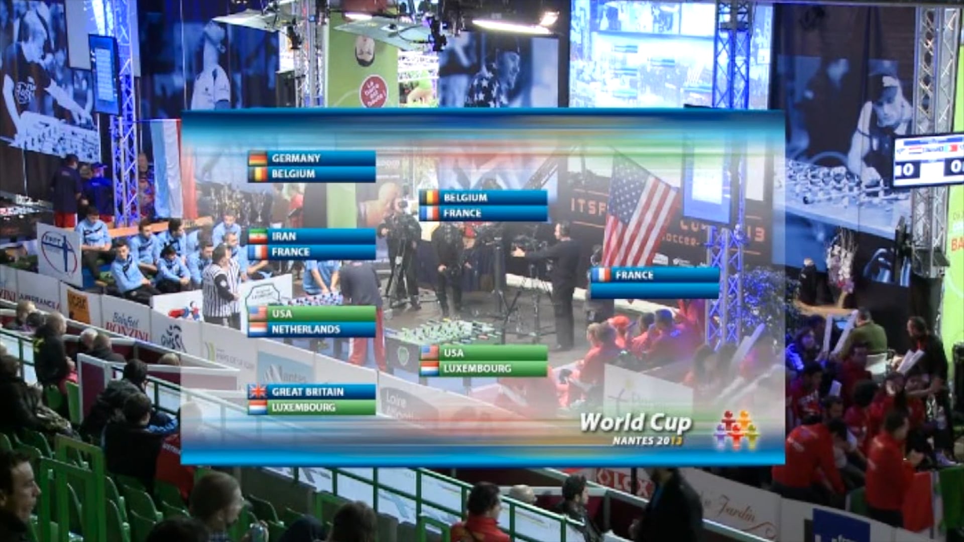 2013 Men's World Cup Semifinal USA vs. Luxembourg