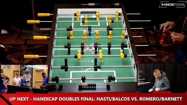 Nasti/Balcos vs. Romero/Barnett | Handicap Doubles Final
