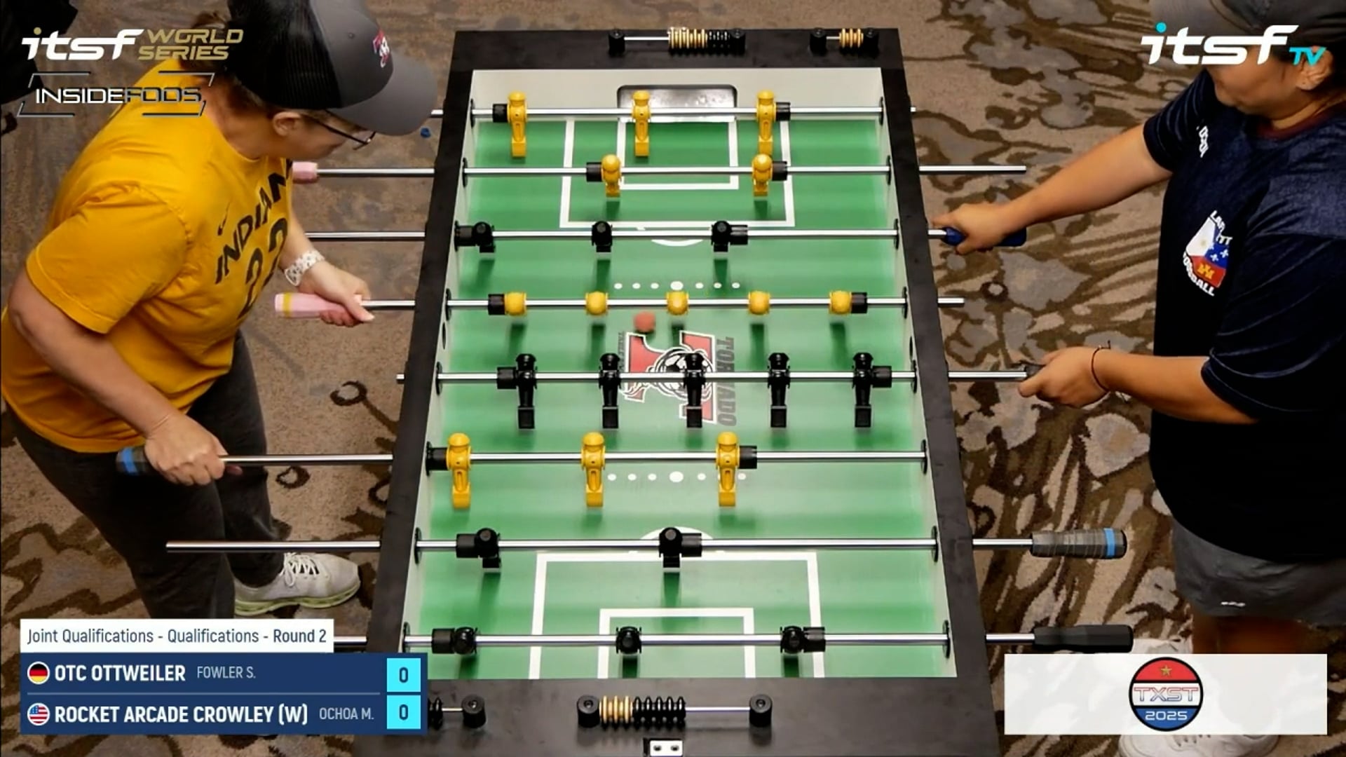   ITSF League Joint Qualifications | OTC Ottweiler vs Rocket Arcade (W) Rd 2 E 1