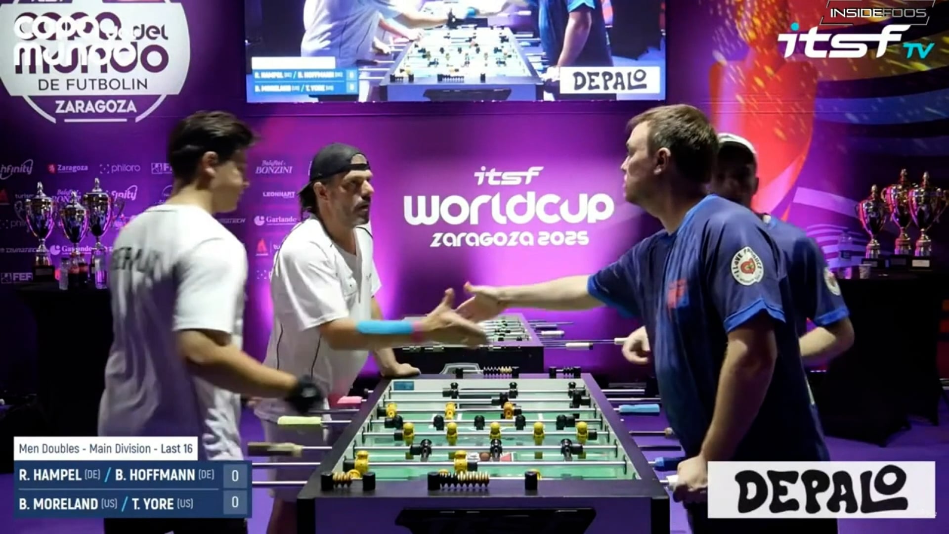 R. Hampel/B. Hoffmann vs. T. Yore/B. Moreland | Men Doubles Last 16