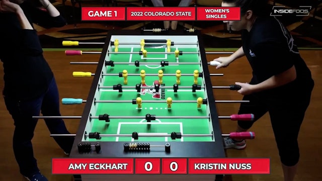 Amy Eckhart vs. Kristin Nuss | Open Womens Singles L 9/12