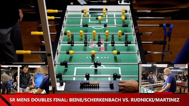 Beine - Scherkenbach vs. Rudnicki - Martinez Senior Mens Doubles Final