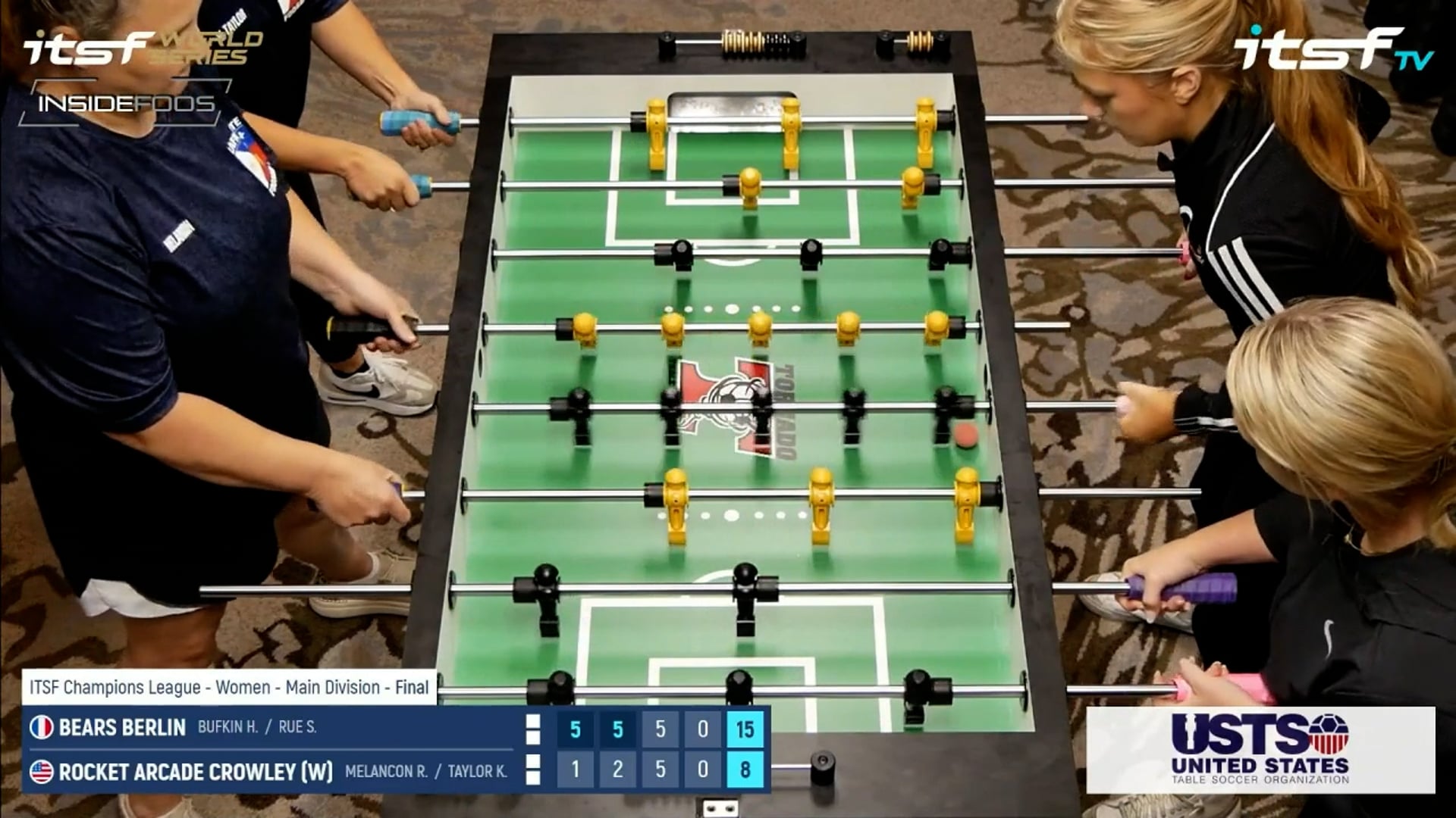 ITSF League Women | Rocket Arcade Crowley (W) vs. Berlin Bears Final Element 4