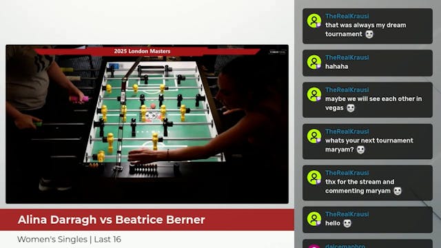Alina Darragh vs. Beatrice Berner | W...
