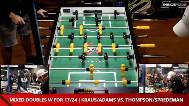 Kraus/Adams vs. Thompson/Spredeman | Mixed Doubles W for 17/24