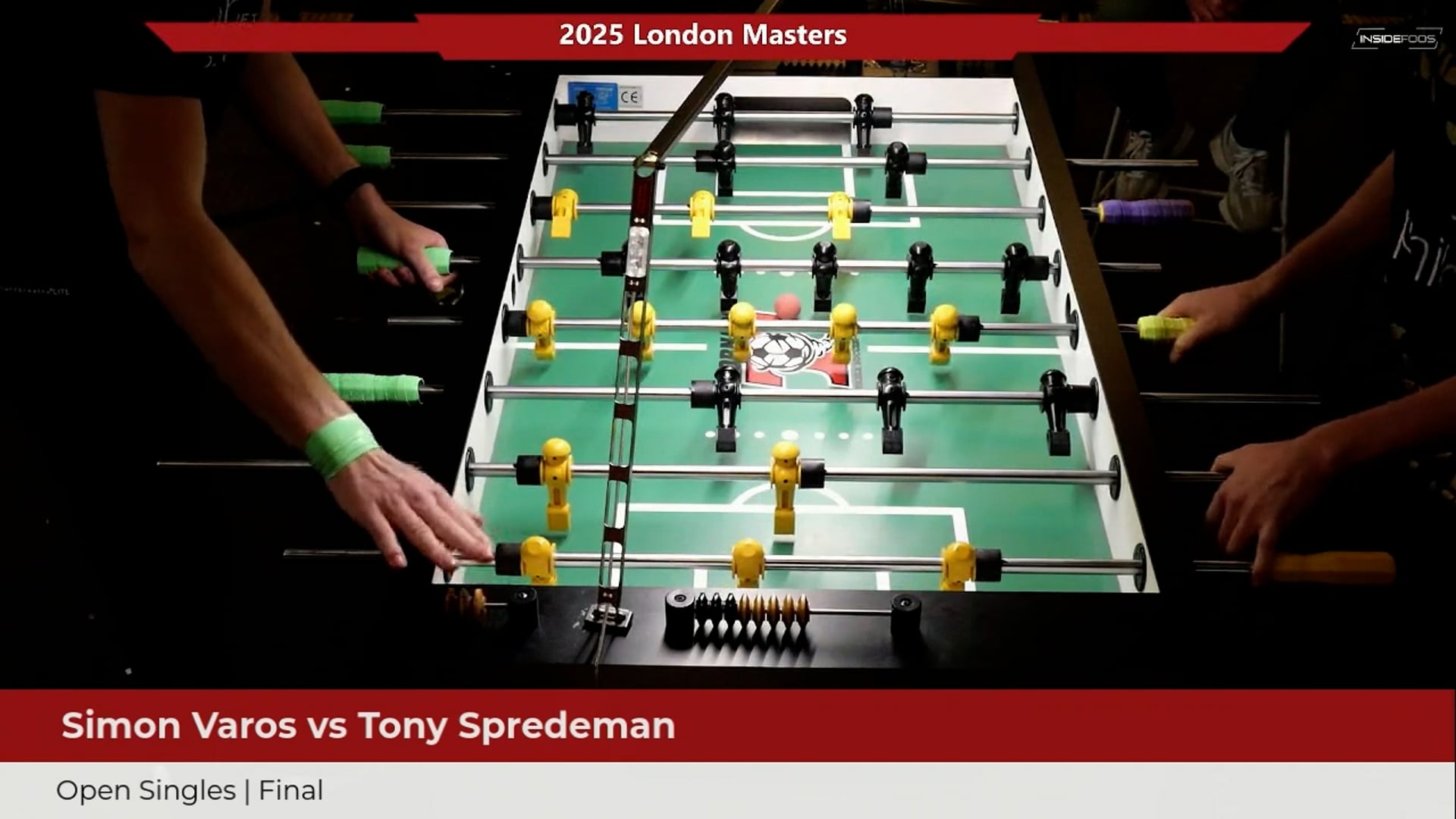 Simon Varos vs. Tony Spredeman | Open Singles Final
