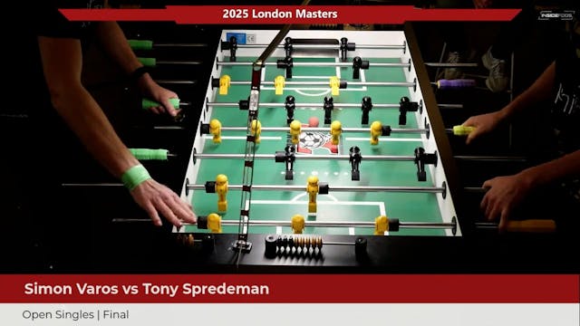 Simon Varos vs. Tony Spredeman | Open...