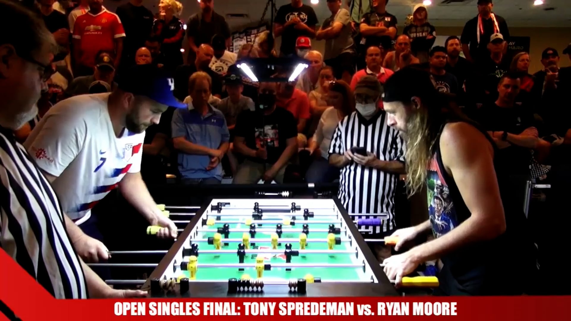 Open Singles Final Set 1 | Tony Spredeman vs. Ryan Moore