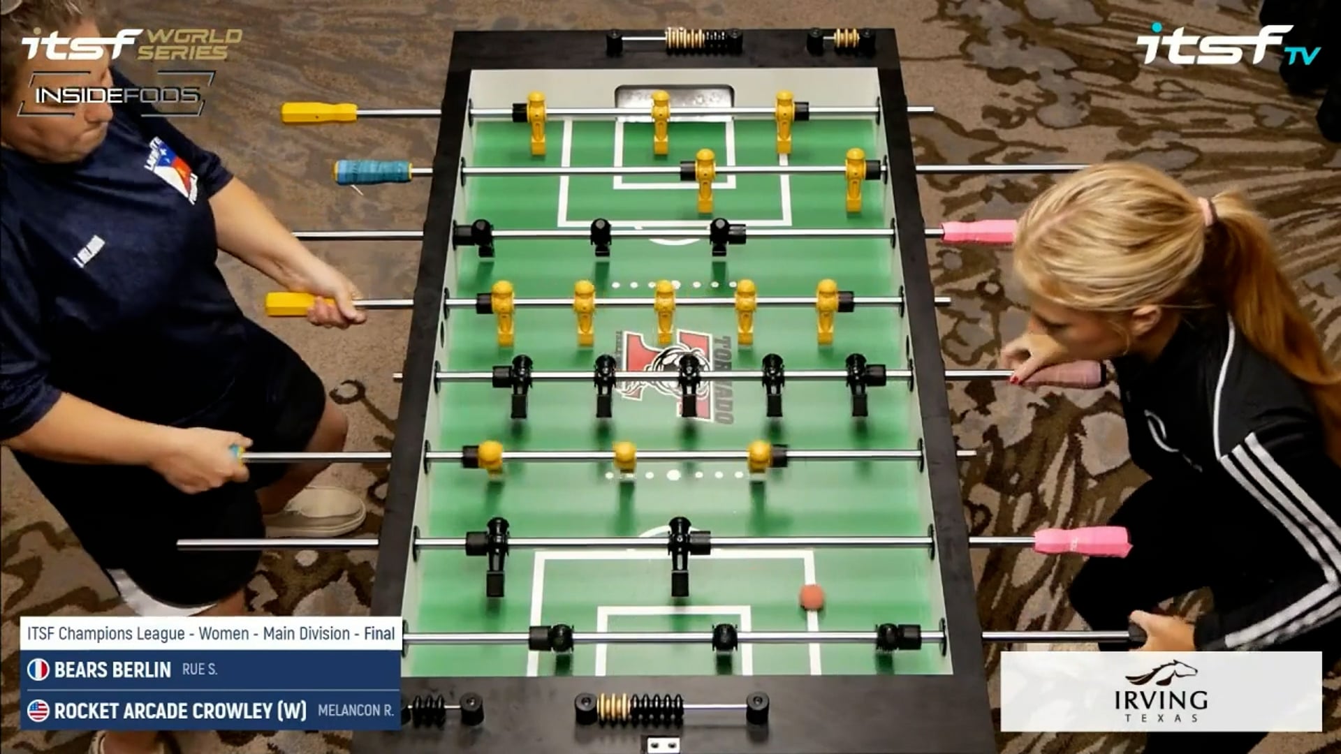 ITSF League Women | Rocket Arcade Crowley (W) vs. Berlin Bears Final Element 1