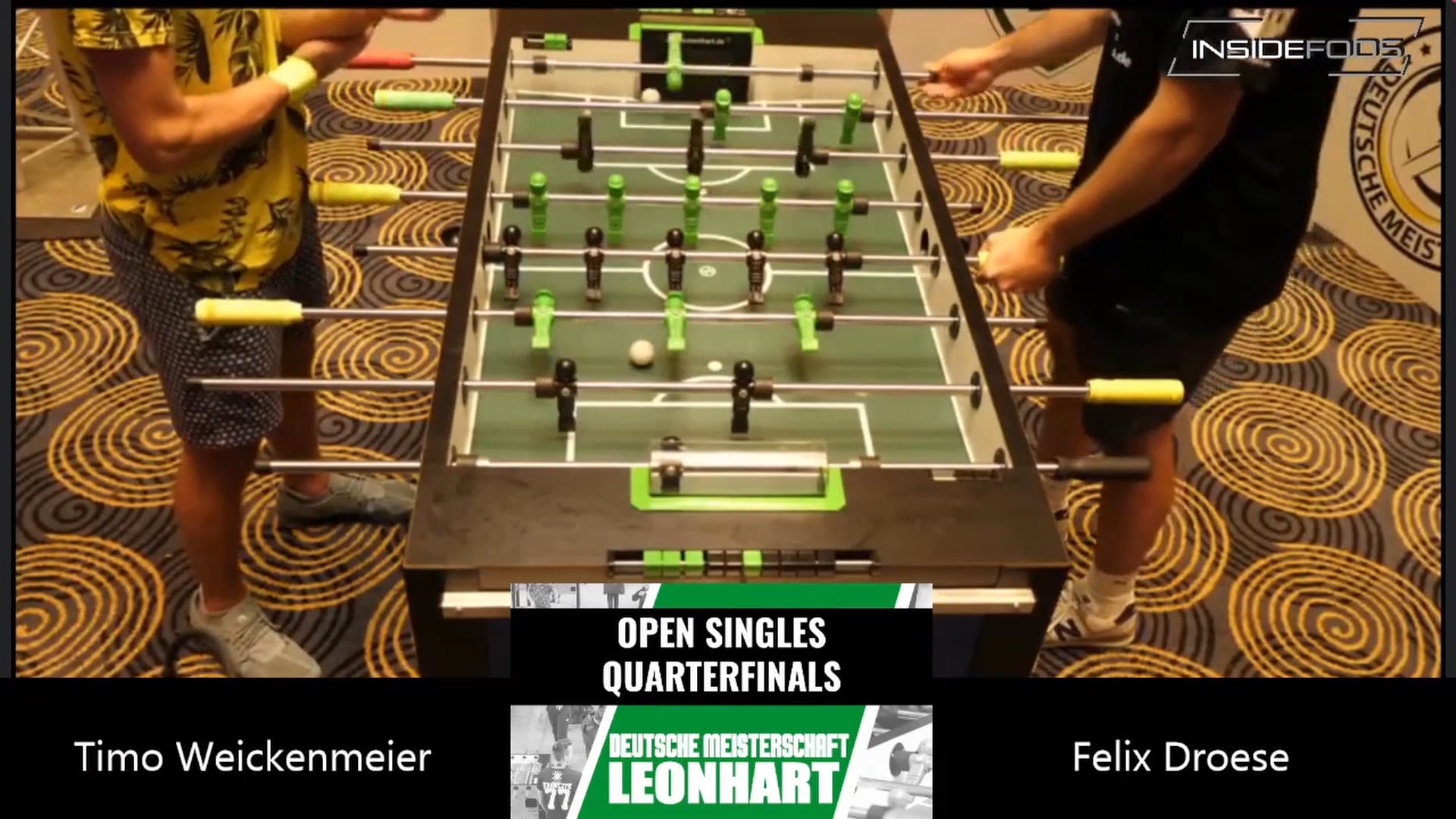 Timo Weickenmeier vs. Felix Droese | Men's Singles Quarterfinal