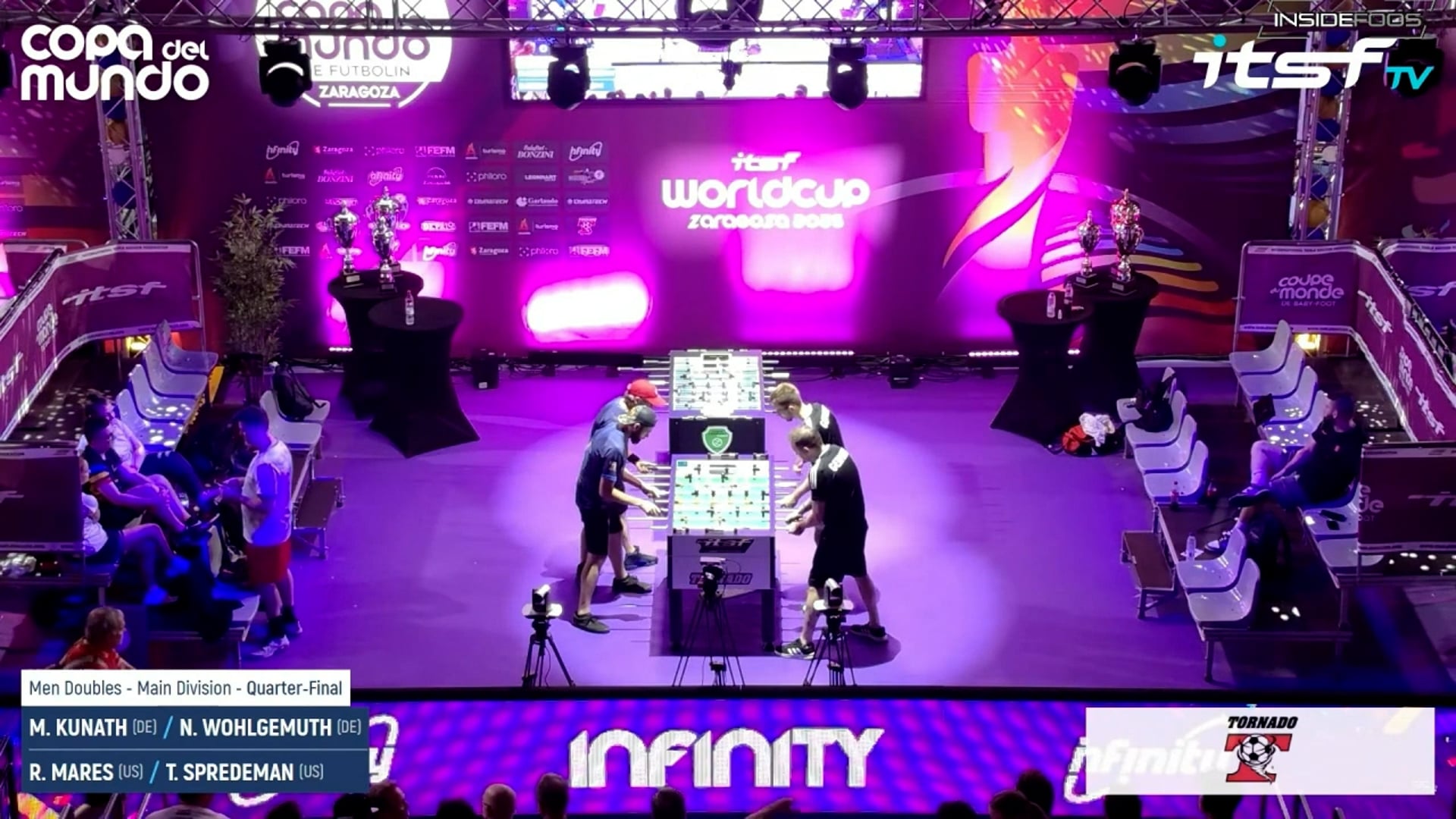 T. Spredeman/R. Mares vs. N. Wohlgemuth/M. Kunath | Men Doubles Quarter-Final