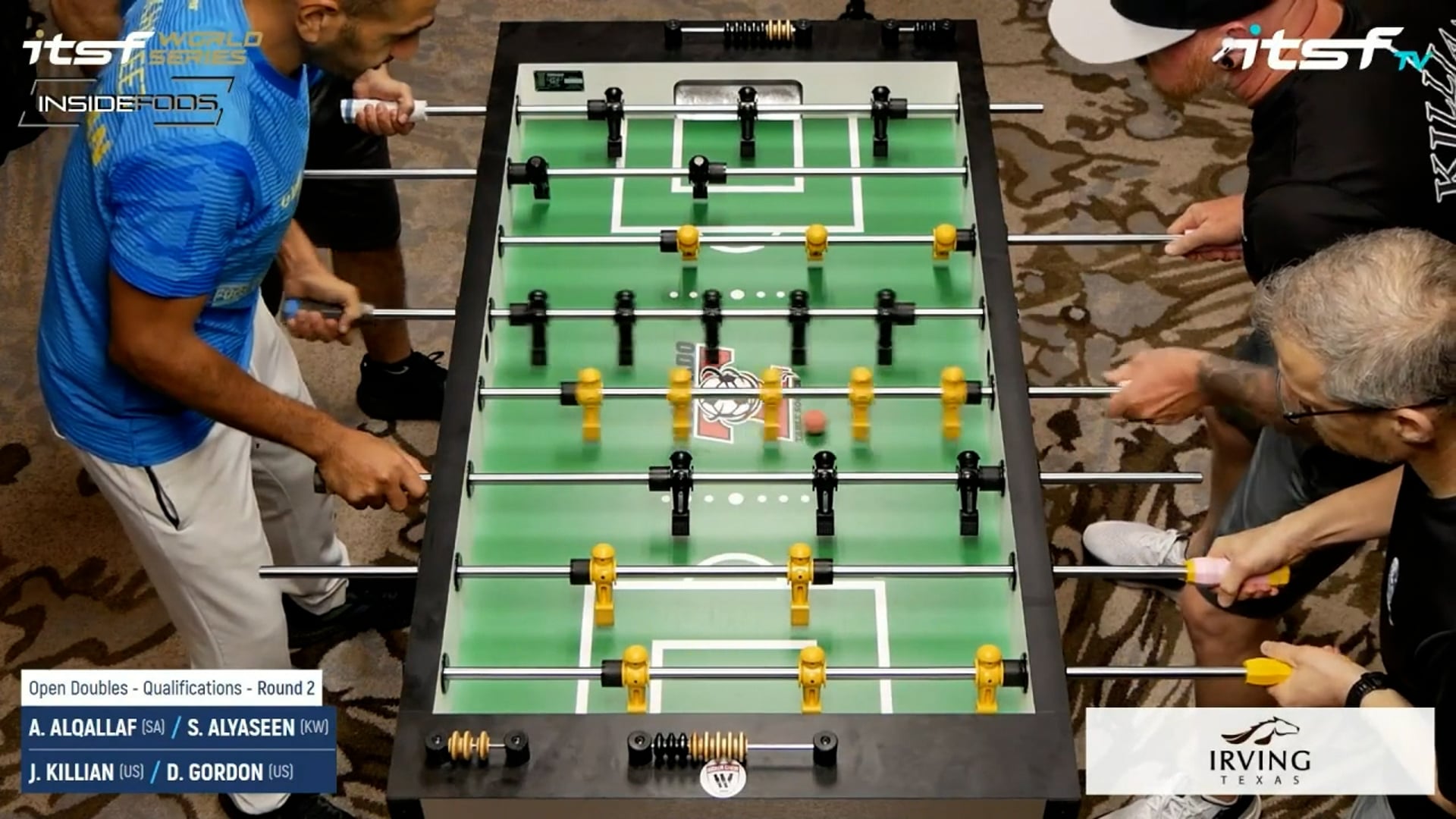 A. Alqallaf/S. Alyaseen vs. J. Killian/D. Gordon | Open Doubles Qualifying Rd 2