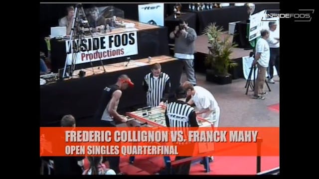 Franck Mahy Vs Frederick Collignon 20...