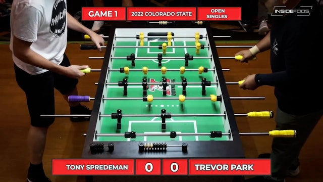 Tony Spredeman vs. Trevor Park | Open Singles W Semi Final