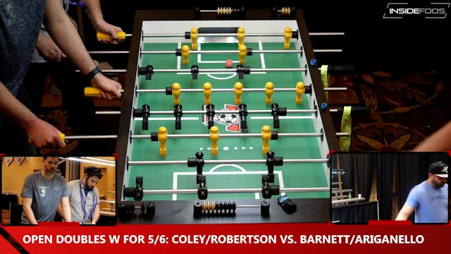 Coley/Robertson vs. Barnett/Ariganell...