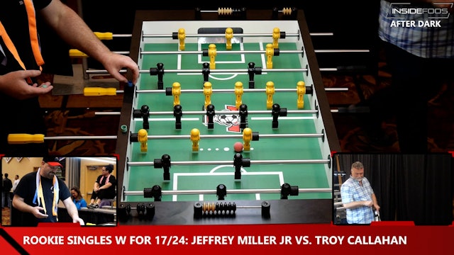 Jeffrey Miller Jr vs. Troy Callahan | Rookie Singles W for 17/24