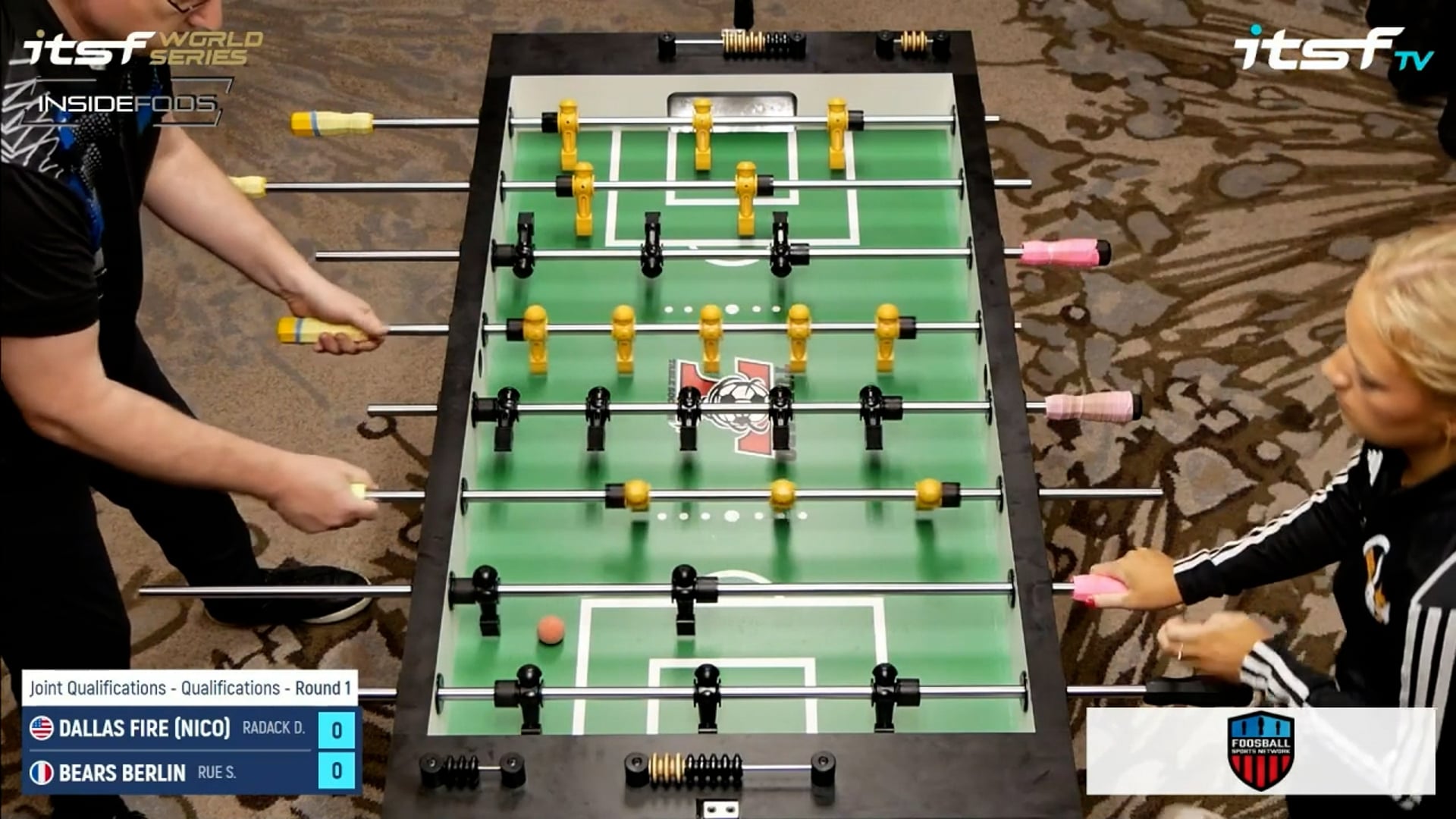 ITSF League Joint Qualifications | Dallas Fire vs Berlin Bears Round 1 Element 1