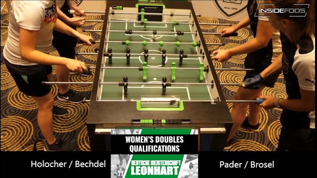 Holocher/Bechtel vs. Pader/Brose | Women's Doubles Qualifications