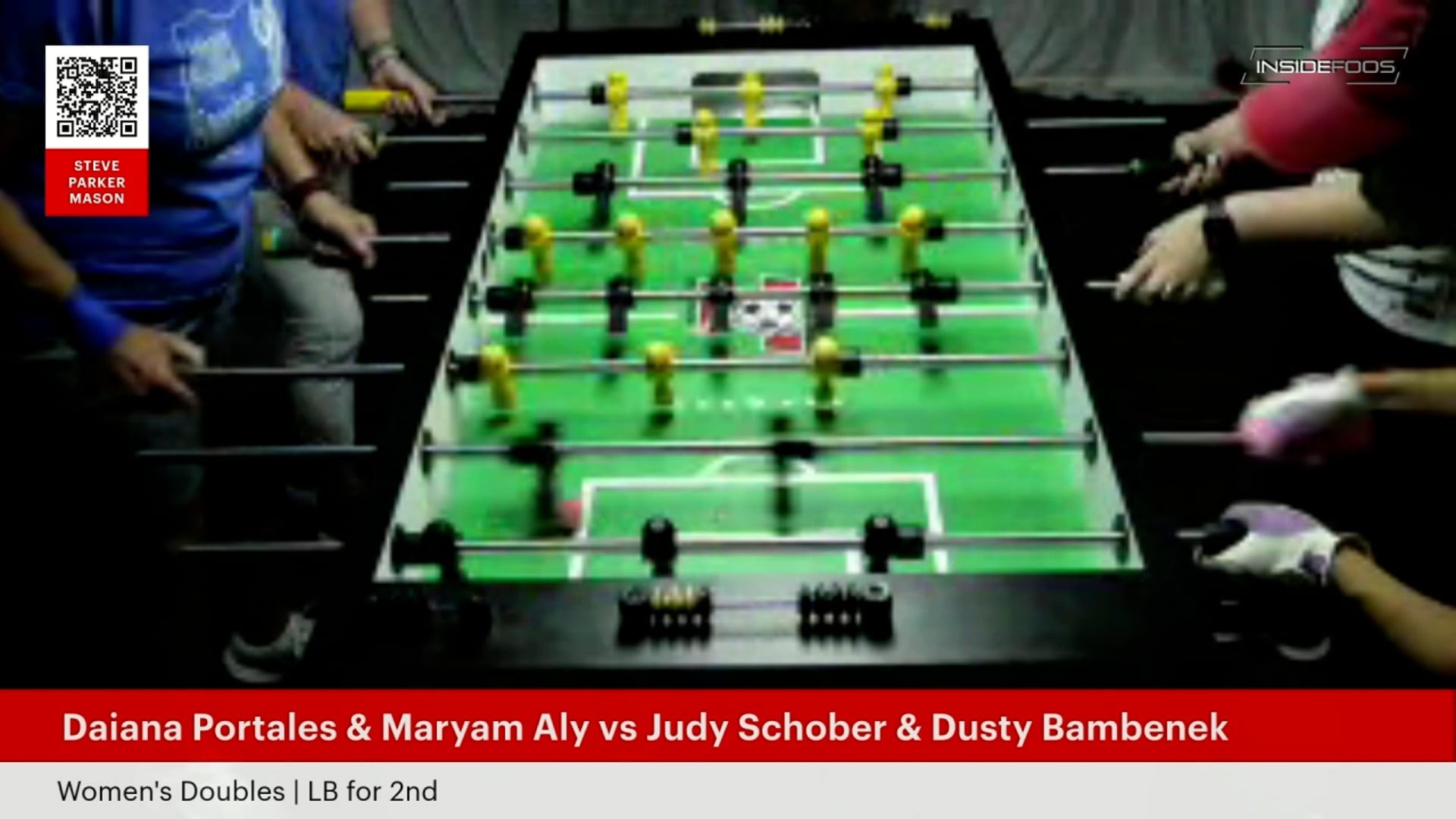 J. Schober/D. Bambenek vs. D. Portales/M. Aly | Women's Doubles EB For 2nd