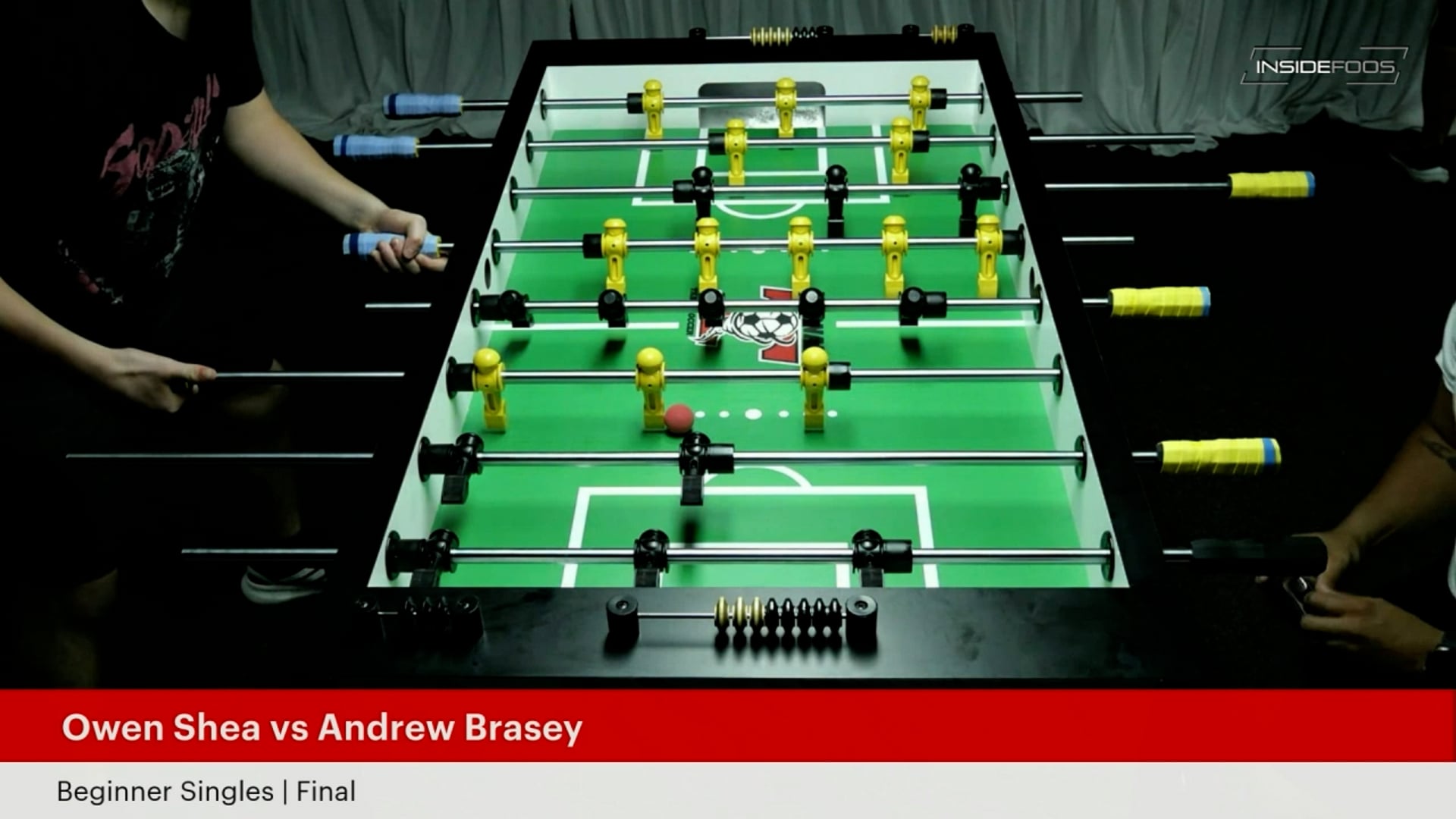 Owen Shea vs. Andrew Brasey | Beginner Singles Final Set 1