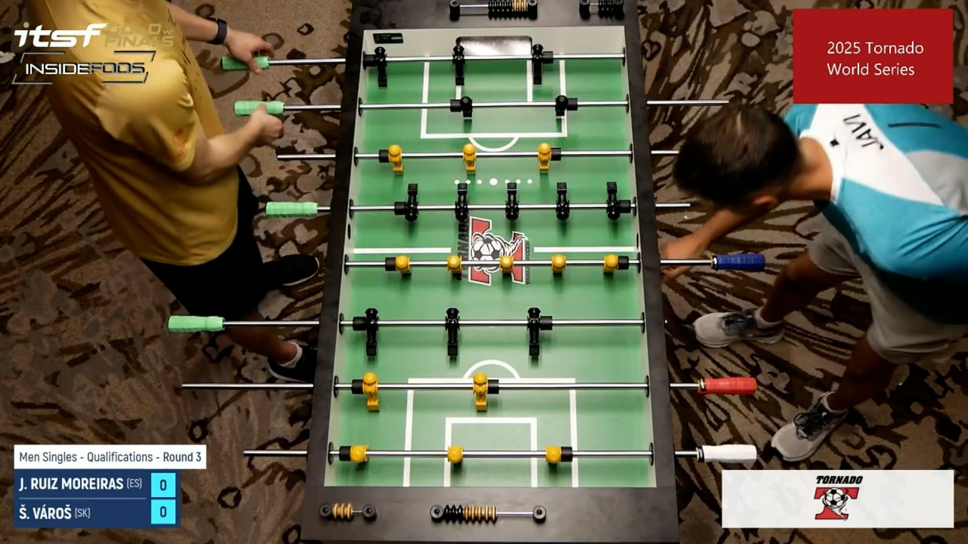 2025 ITSF Gold Final Simon Varos vs Javi Ruiz Moreiras | Men Single Qualify Rd 3