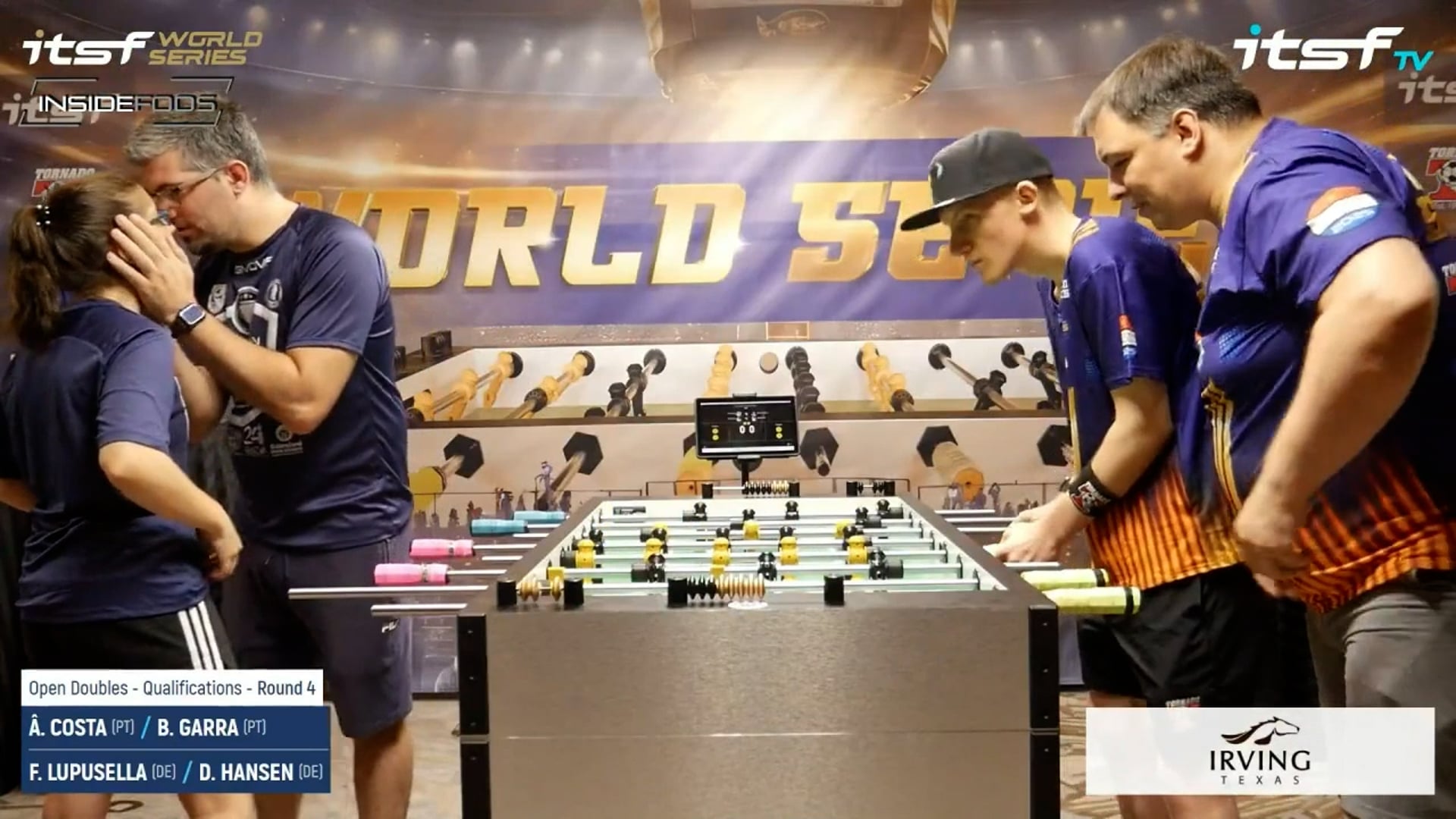 A. Costa/B. Garra vs. F. Lupusella/D. Hansen | Open Doubles Qualifying Round 4