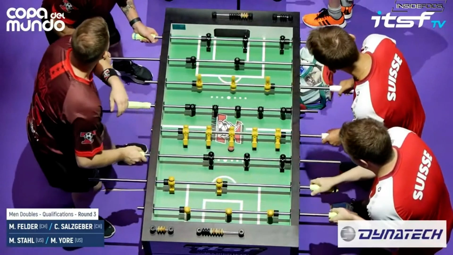 M. Stahl/M. Yore vs. M. Felder/C. Salzgeber | Men Doubles Qualifying Round 3