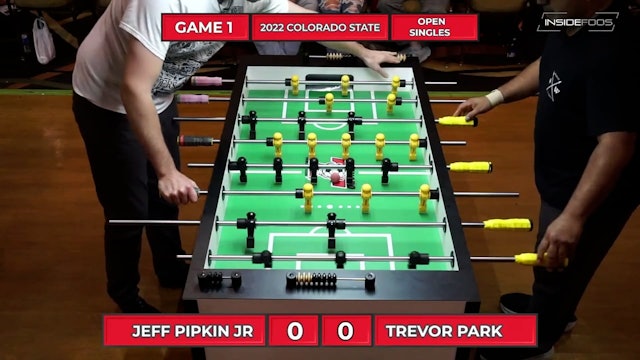 Jeff Pipkin Jr vs. Trevor Park | Open Singles Round of 16