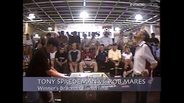 Rob Mares vs. Tony Spredeman | Open Singles