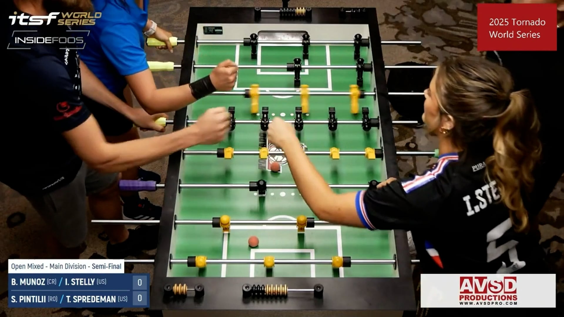 T. Spredeman/S. Pintilii vs B. Munoz/I. Stelly | Open Mixed Main Div. Semi-Final