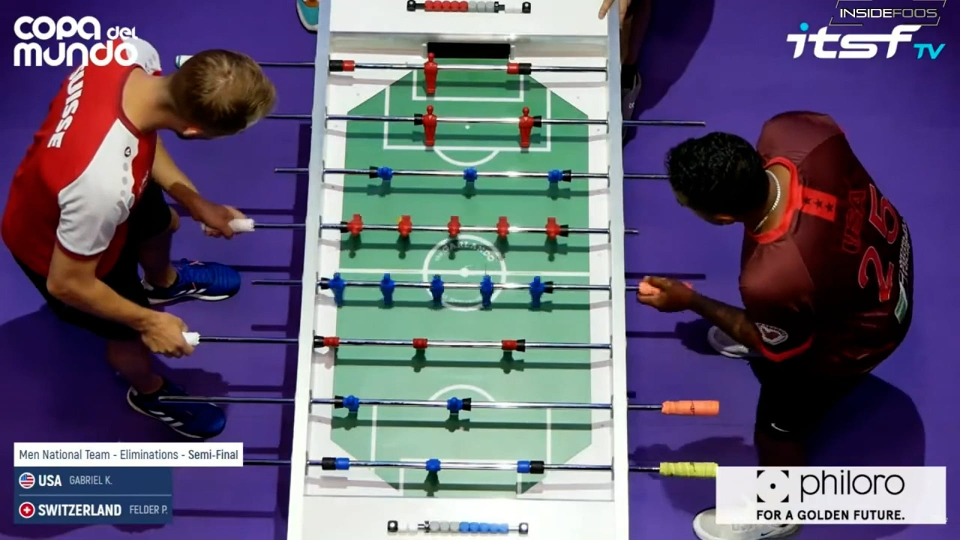 Switzerland vs. United States | Men National Team Eliminations Semi-Final