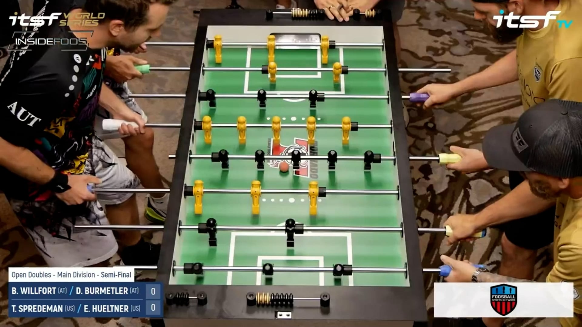 B. Willfort/D. burmetler vs. T. Spredeman/E. Hueltner | Open Doubles Semi Final