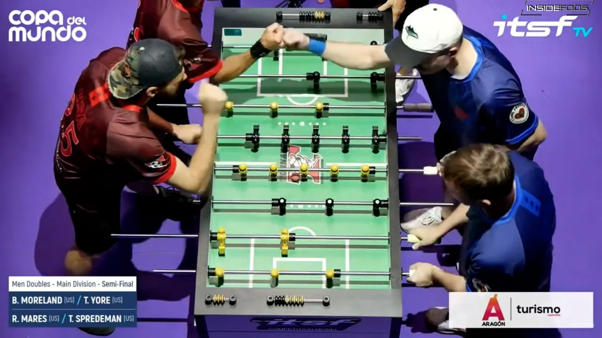 T. Spredeman/R. Mares vs. T. Yore/B. Moreland | Men Doubles Semi-Final
