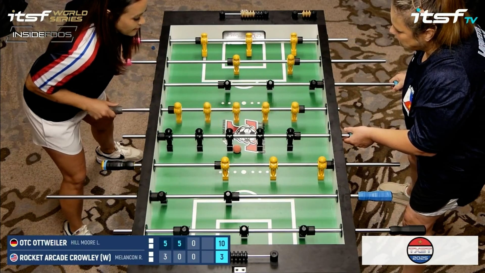 ITSF League Joint Qualifications | OTC Ottweiler vs Rocket Arcade (W) Rd 2 E 3