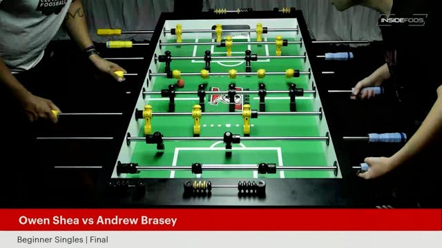 Andrew Brasey vs. Owen Shea | Beginne...