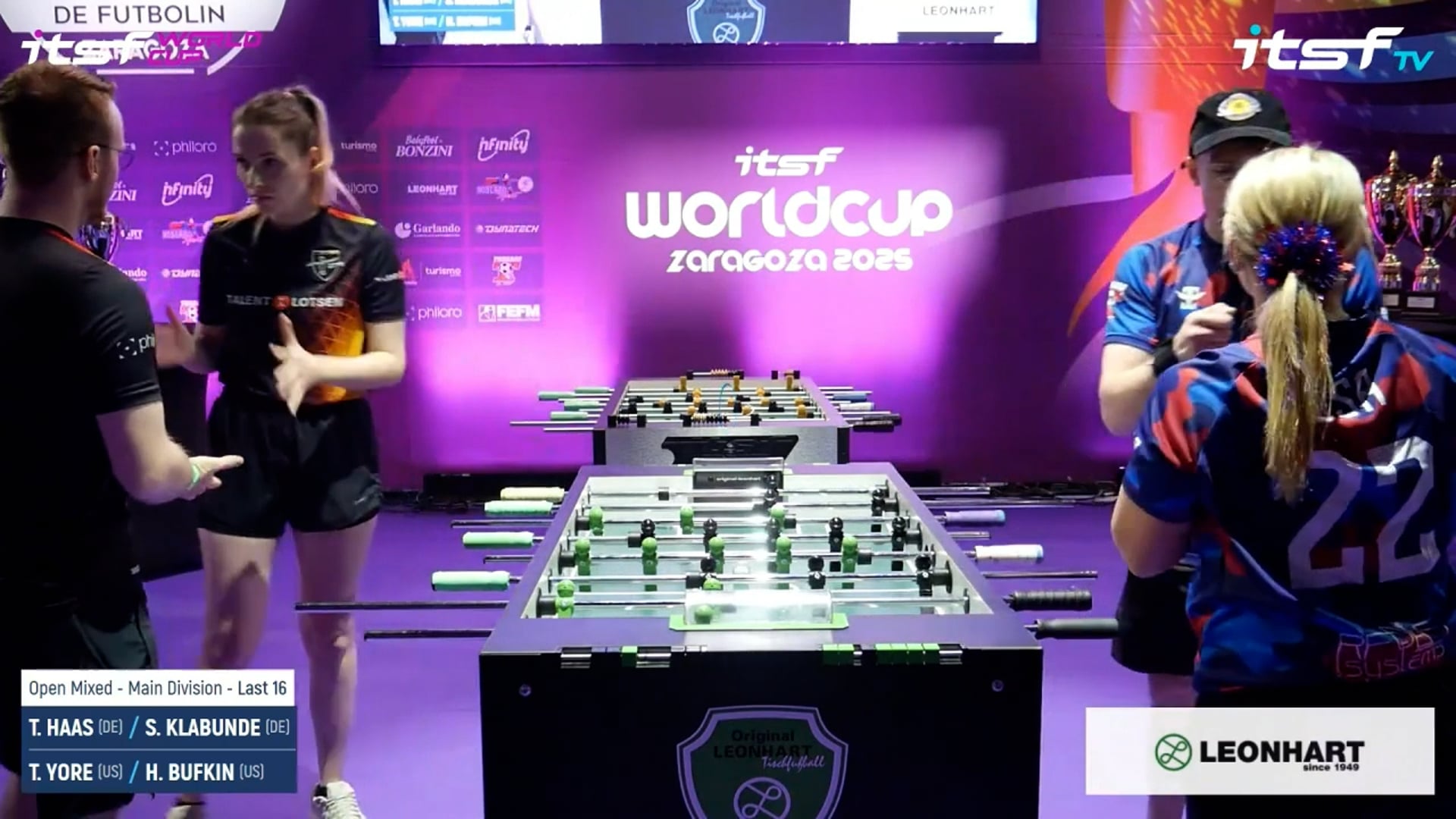 T. Haas/S. Klabunde vs. T. Yore/H. Bufkin | Open Mixed Doubles Last 16