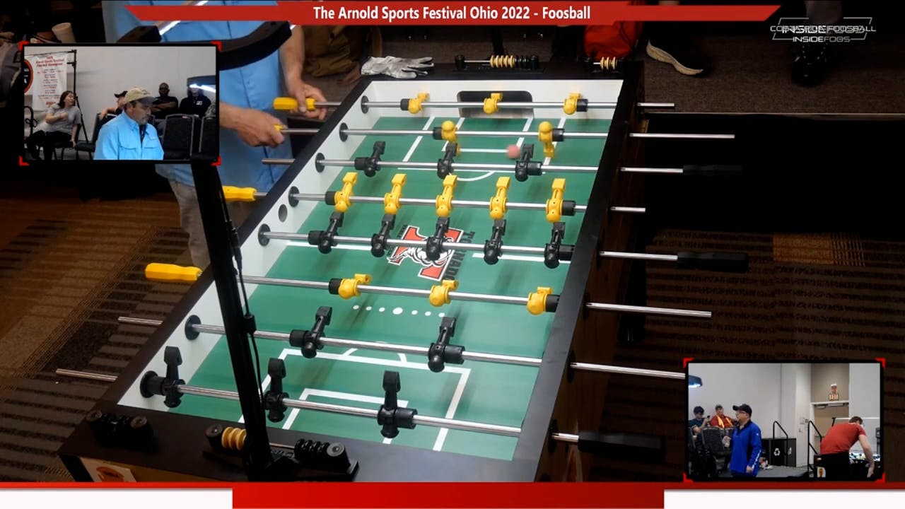 2022 Arnold Sports Festival Foosball Table 1 Sunday Part 1 2022