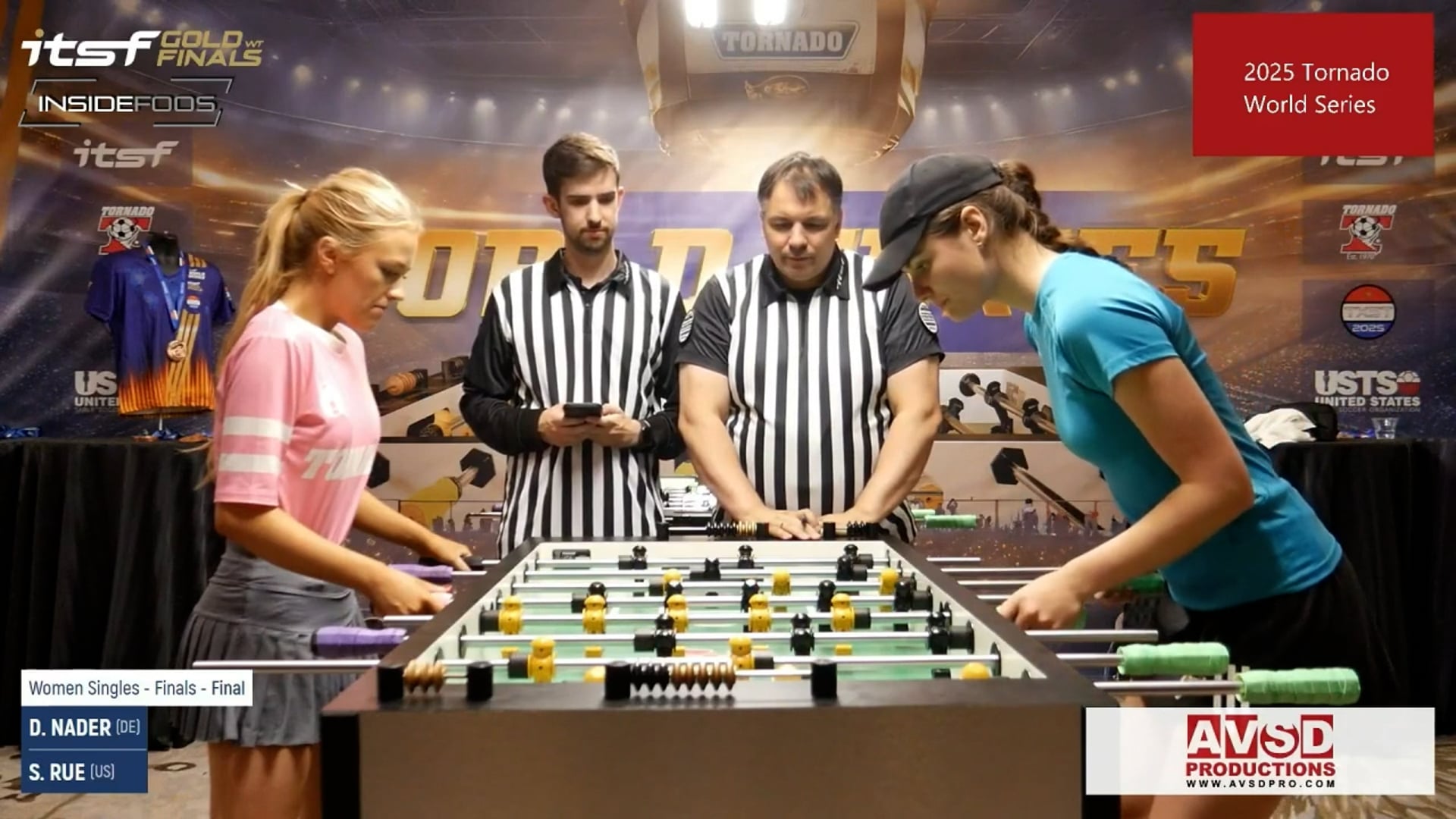 2025 ITSF Gold Finals Sullivan Rue vs. Djamila Nader | Women Singles Final