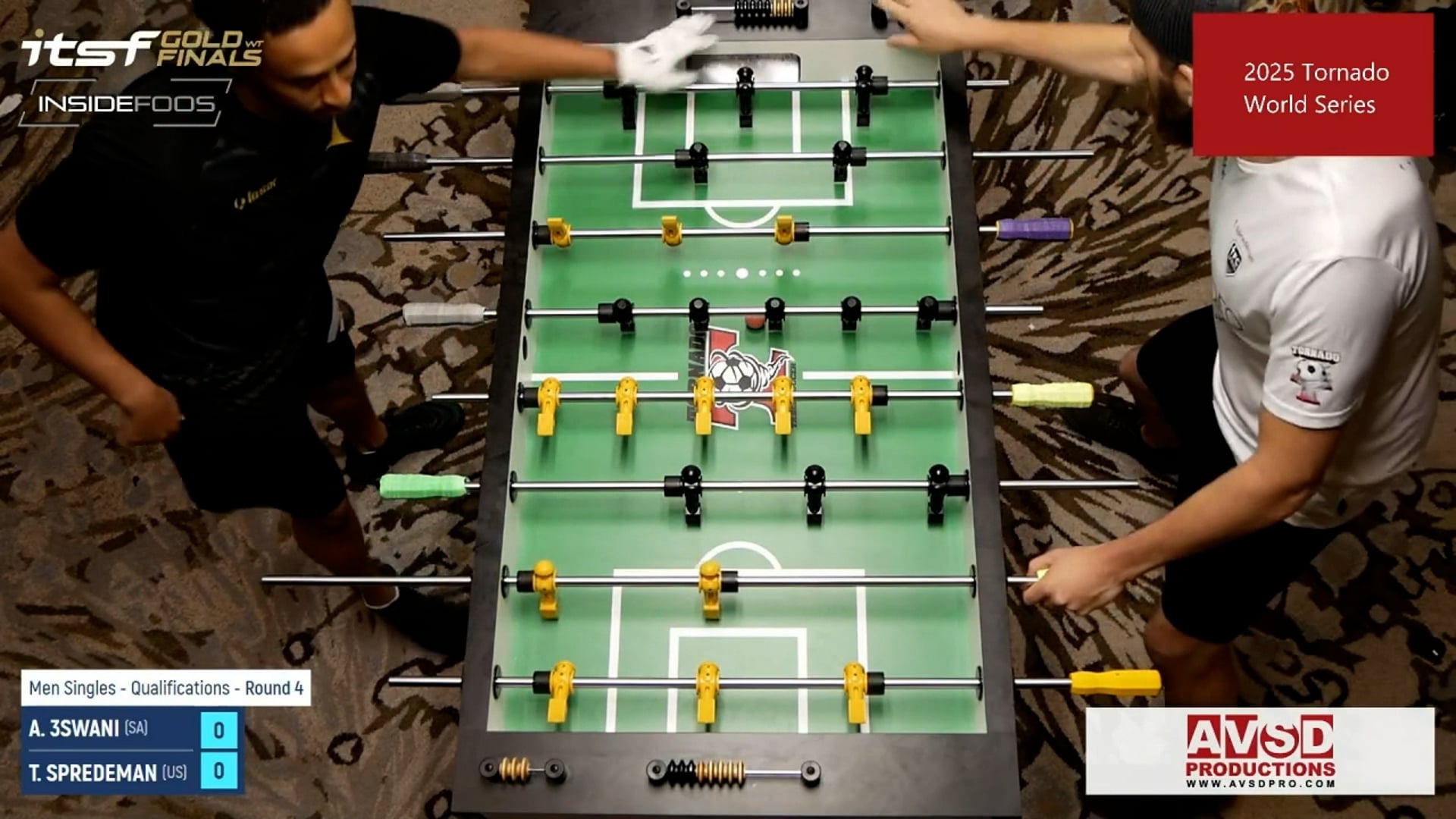 2025 ITSF Gold Final Ahmed Aswani vs. Tony Spredeman | Men Singles Qualify Rd 4