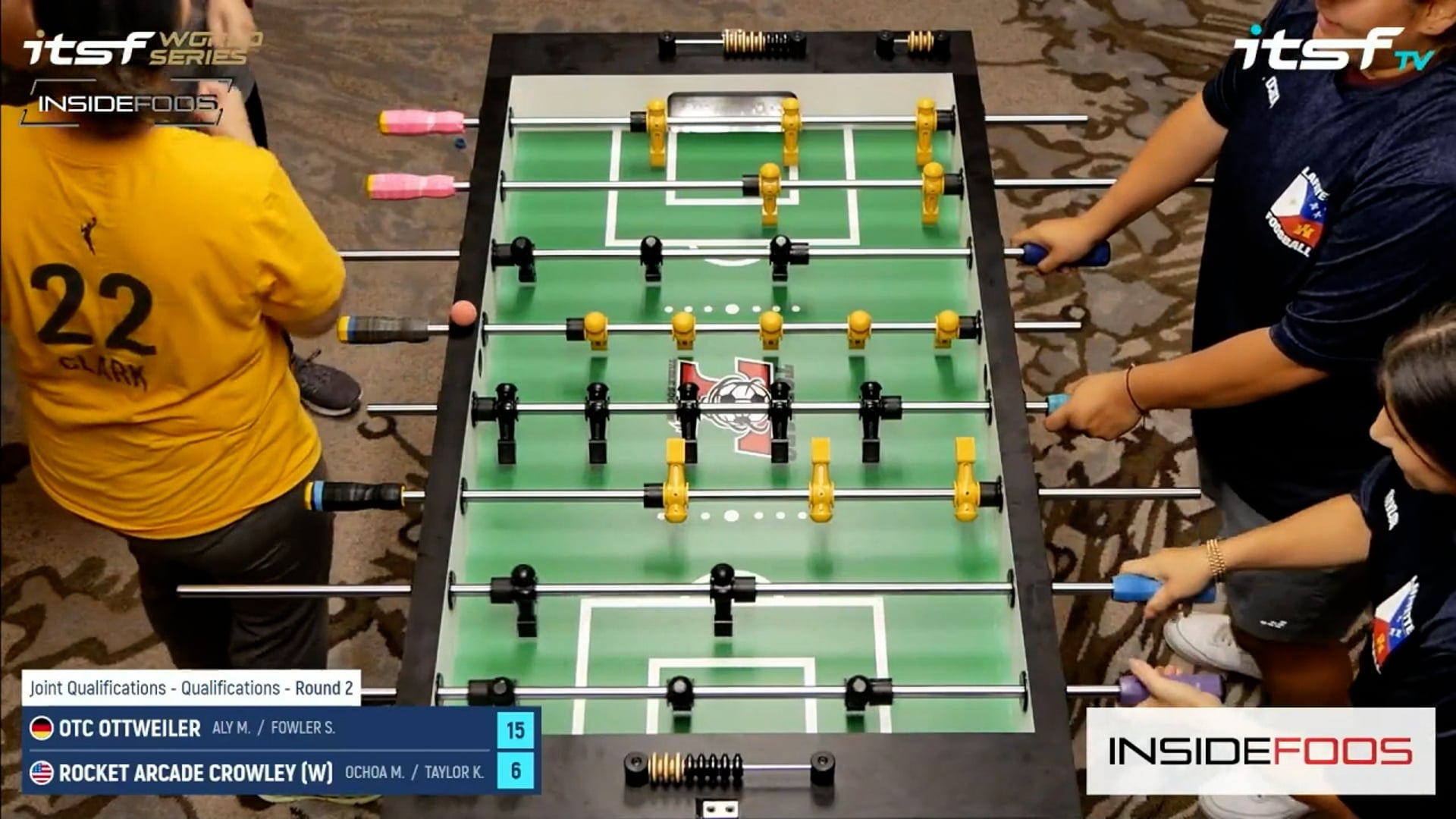 ITSF League Joint Qualifications | OTC Ottweiler vs Rocket Arcade (W) Rd 2 E 4