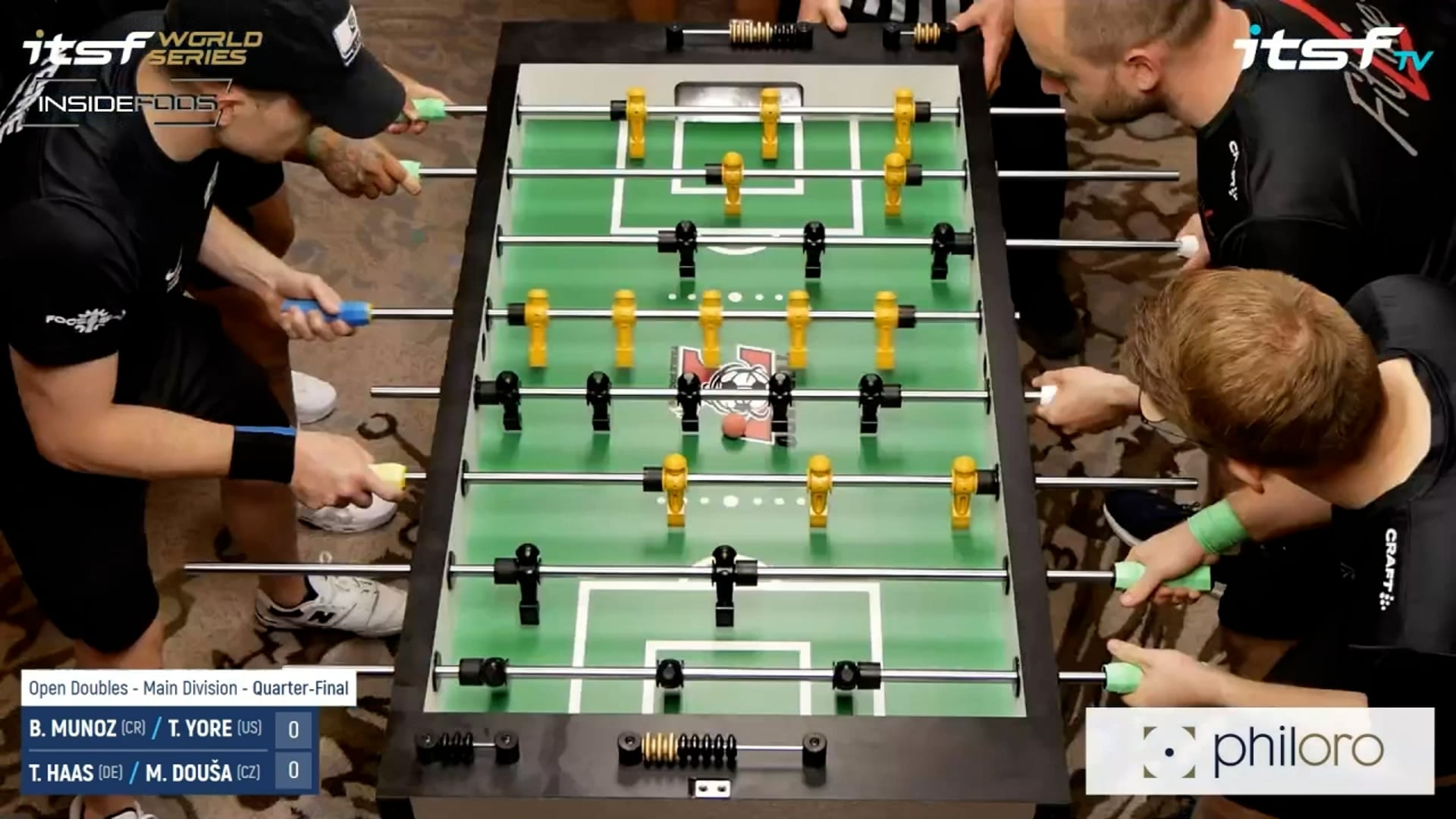 T. Yore/B. Munoz vs. M. Dousa/T. Haas | Open Doubles Quarter Final