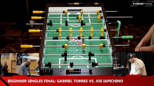 Gabriel Torres vs. Joe Iapichino | Beginner Singles Final