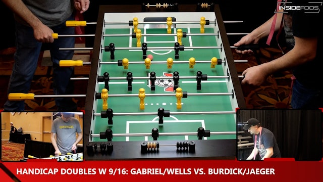 Gabriel/Wells vs. Burkdick/Jaeger | Handicap Doubles W 9/16