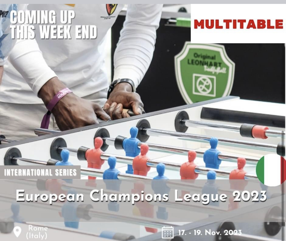 2023 European Champions League - Saturday Tables 8 & 9