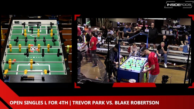 Blake Robertson vs. Trevor Park | Open Singles L for 4th