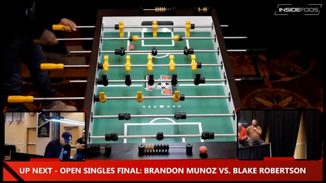 Brandon Munoz vs. Blake Robertson | Open Singles Final