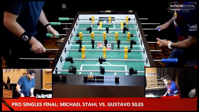 Gustavo Siles vs. Michael Stahl | Pro Singles Final